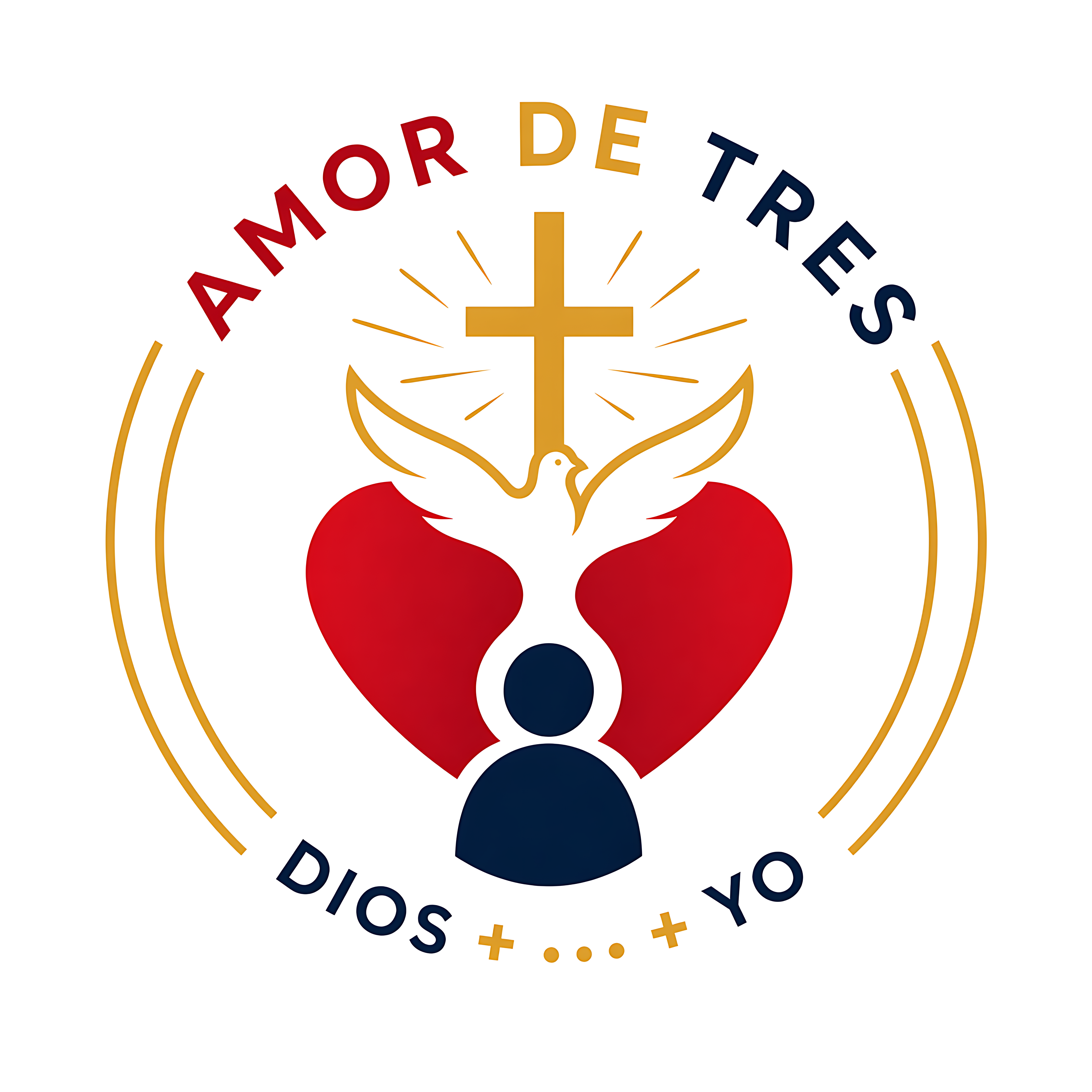 Logo Amor de Tres